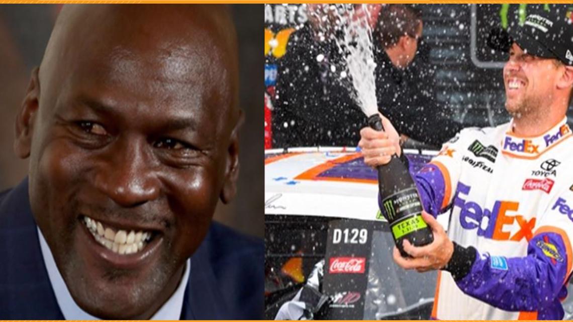 denny hamlin michael jordan