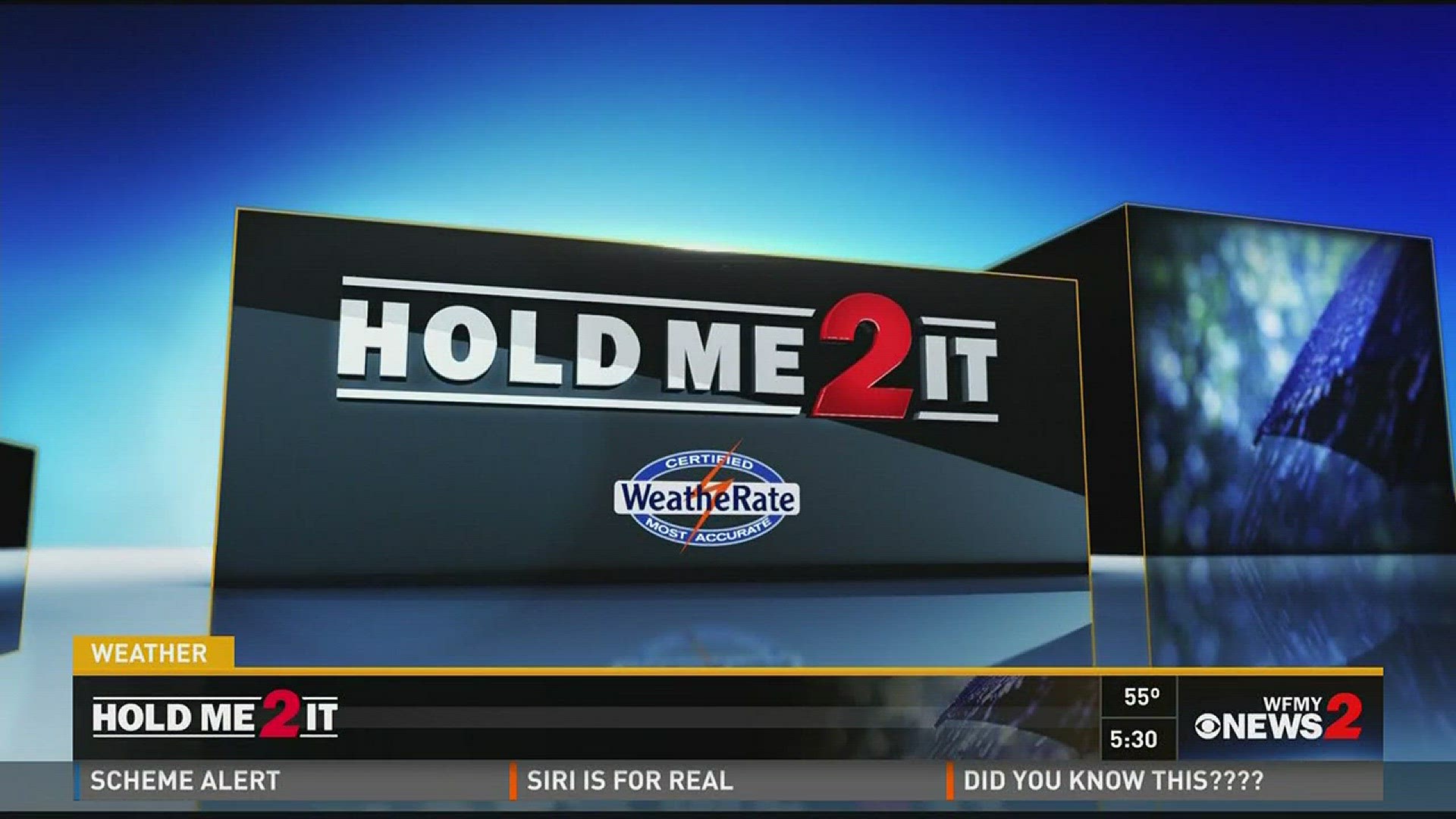 Hold Me 2 It Forecast: Thursday, March 2, 2017