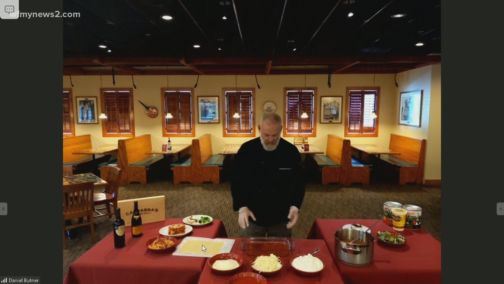 Chef Daniel Butner from Carrabba's Italian Grill joins us virtually with the recipe for a perfect homemade lasagna.