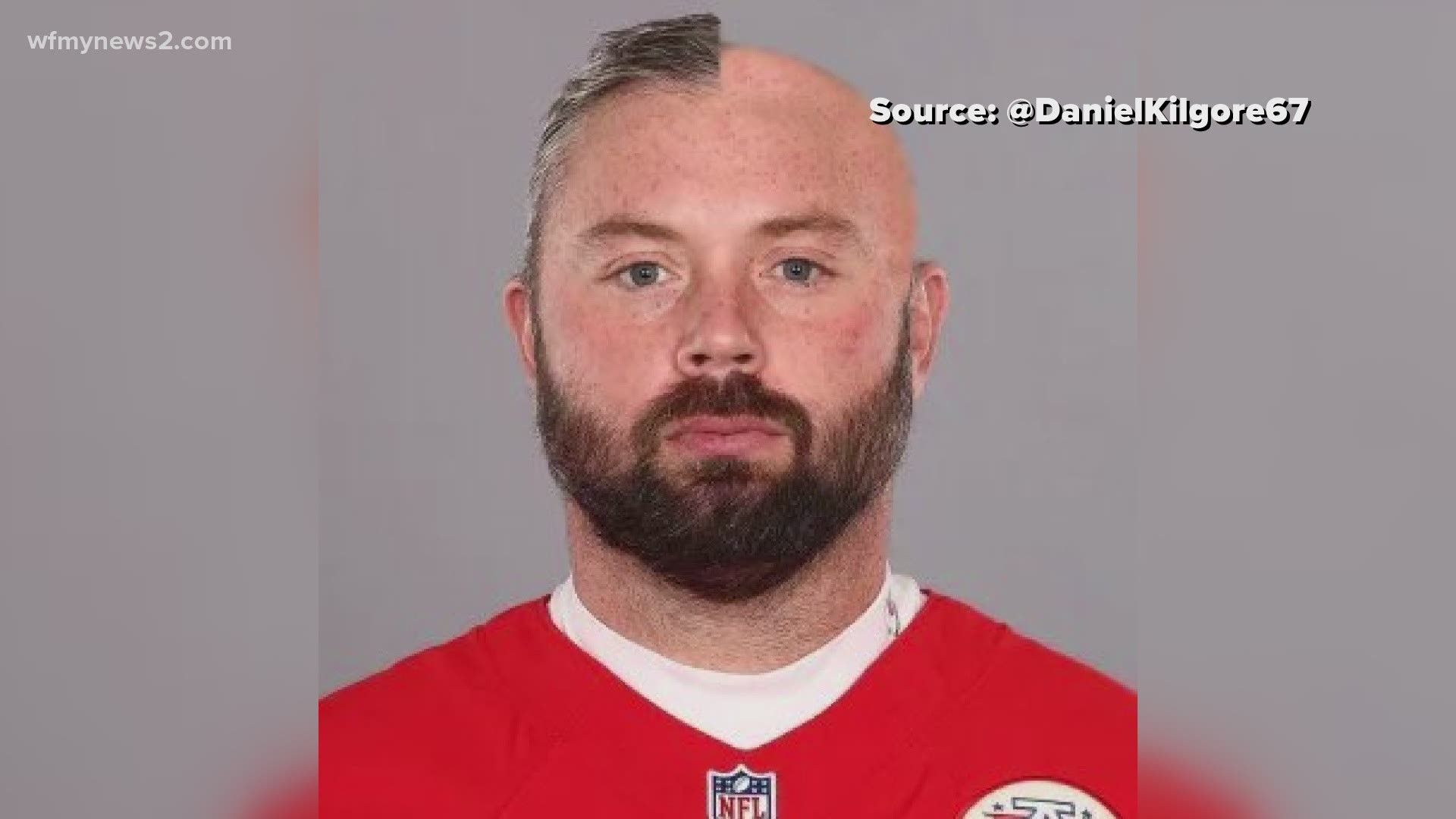 Kansas City Chiefs center Daniel Kilgore left halfway through a hair cut after finding out his barber tested positive for COVID-19.