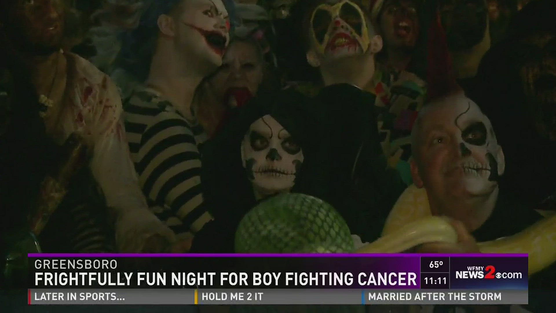 Frightfully Fun Night For Local 11-Year-Old With Cancer