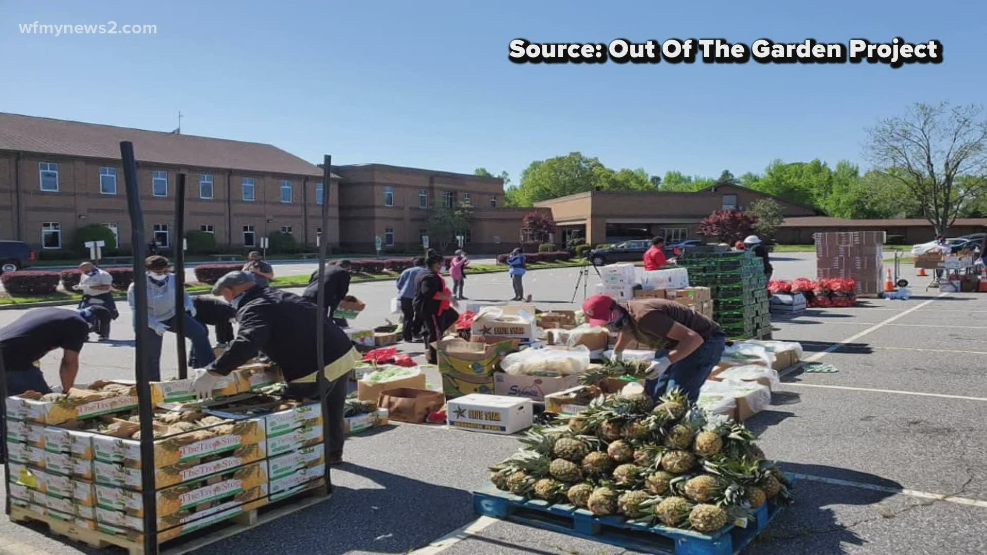 Don Miholin is the president of "Out of the Garden" and said the non-profit is better than ever during the pandemic.