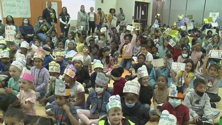 Read 2 Succeed goes to Guilford Elementary