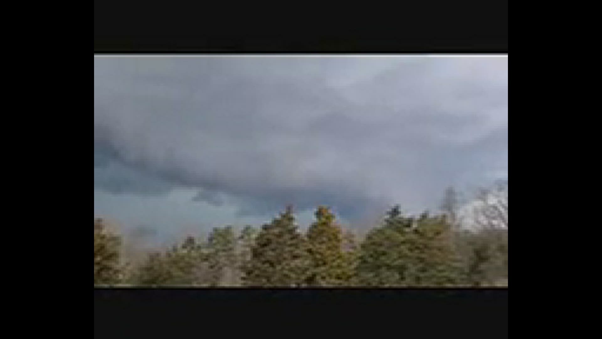 The view from Rock Creek/Snow Camp, 5:45 PM, 3/18/21: About a minute after taking this video, I came back inside and Tim showed a picture of the overturned tractor-trailer on the interstate.
Credit: Joan Cox