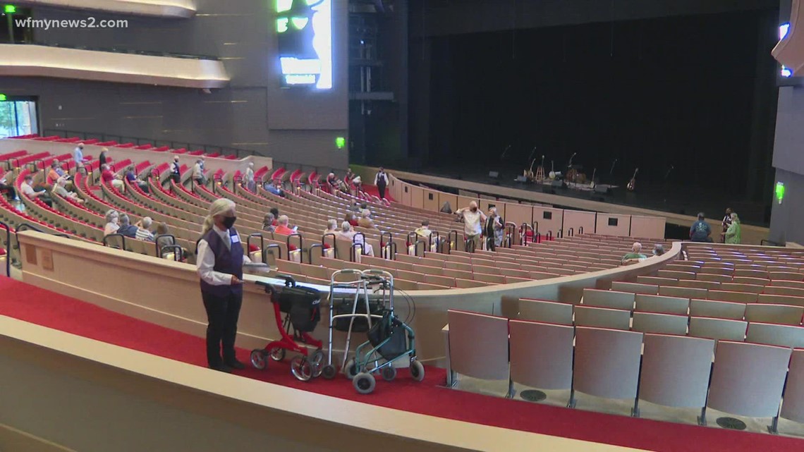 Tanger Center celebrates opening day in Greensboro