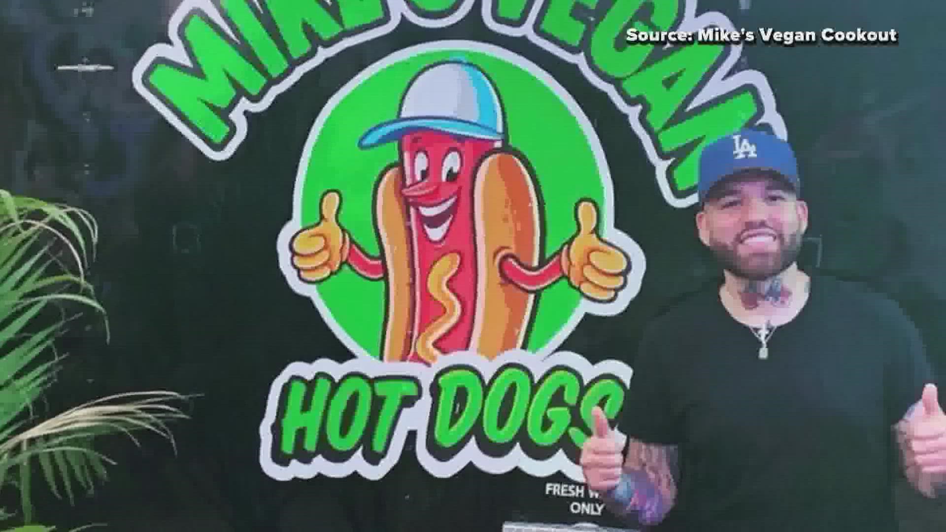 Vegan food truck owner, Mike Roach, is opening up a new restaurant – Mike’s Vegan Hot Dogs.