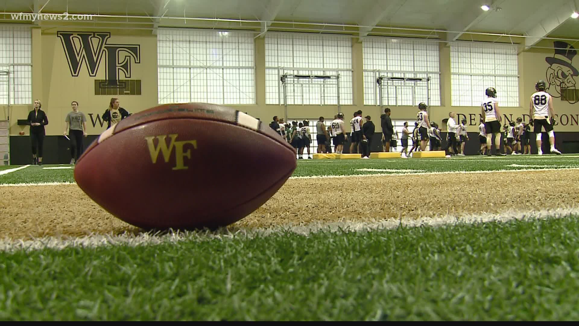 Fans can’t be in the stands for college game day this year, but Wake Forest University is offering an alternative.