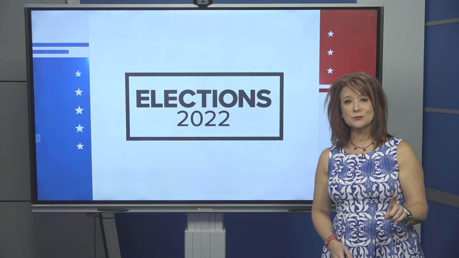 The 2022 Midterm election is Tuesday, November 8.