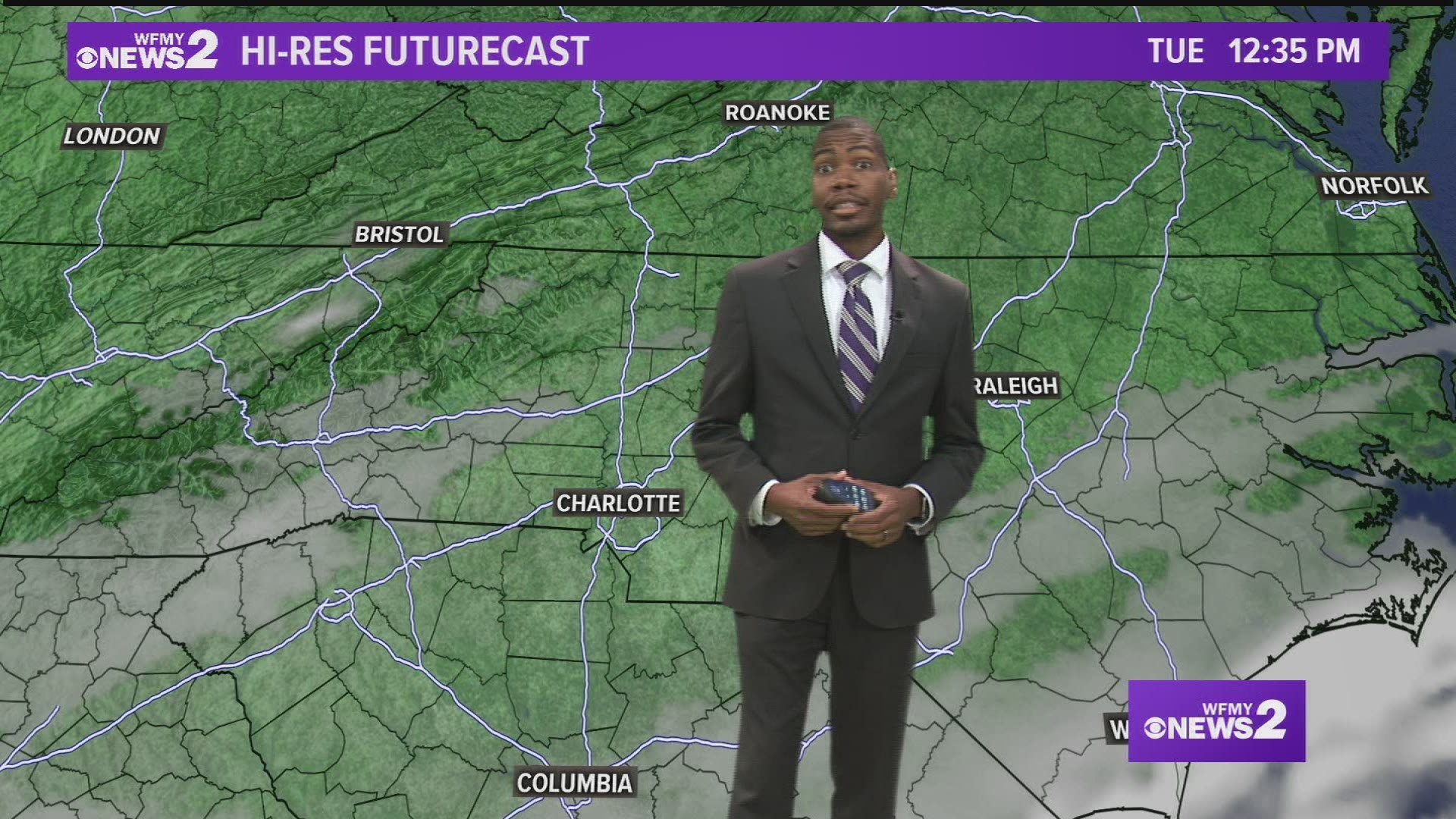Terran Kirksey's Tuesday Afternoon Forecast