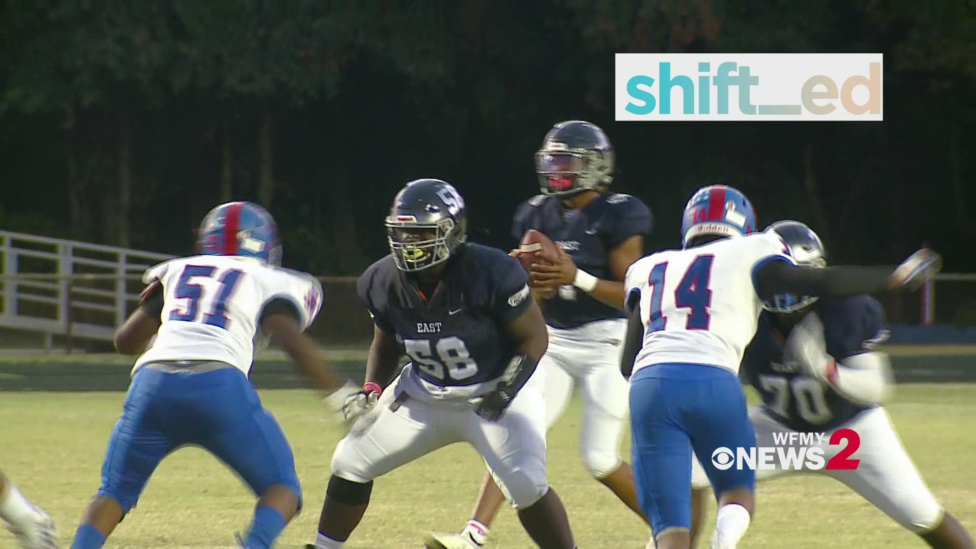 East Forsyth's Que Brown and North Forsyth's Jacob Patterson came up with big plays for our Co-Plays of the Week.