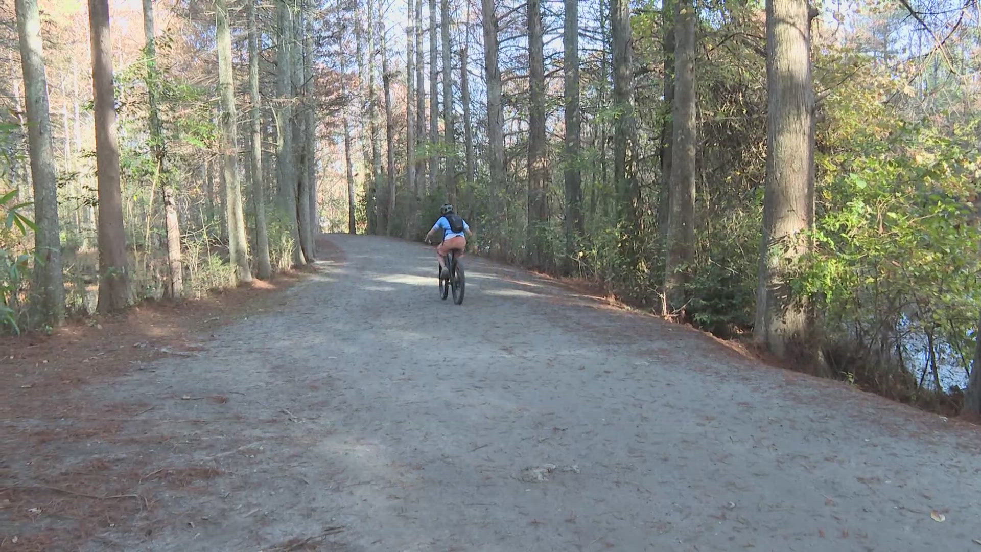 Greensboro Parks & Rec held a grand-opening ceremony to celebrate the unique trail.