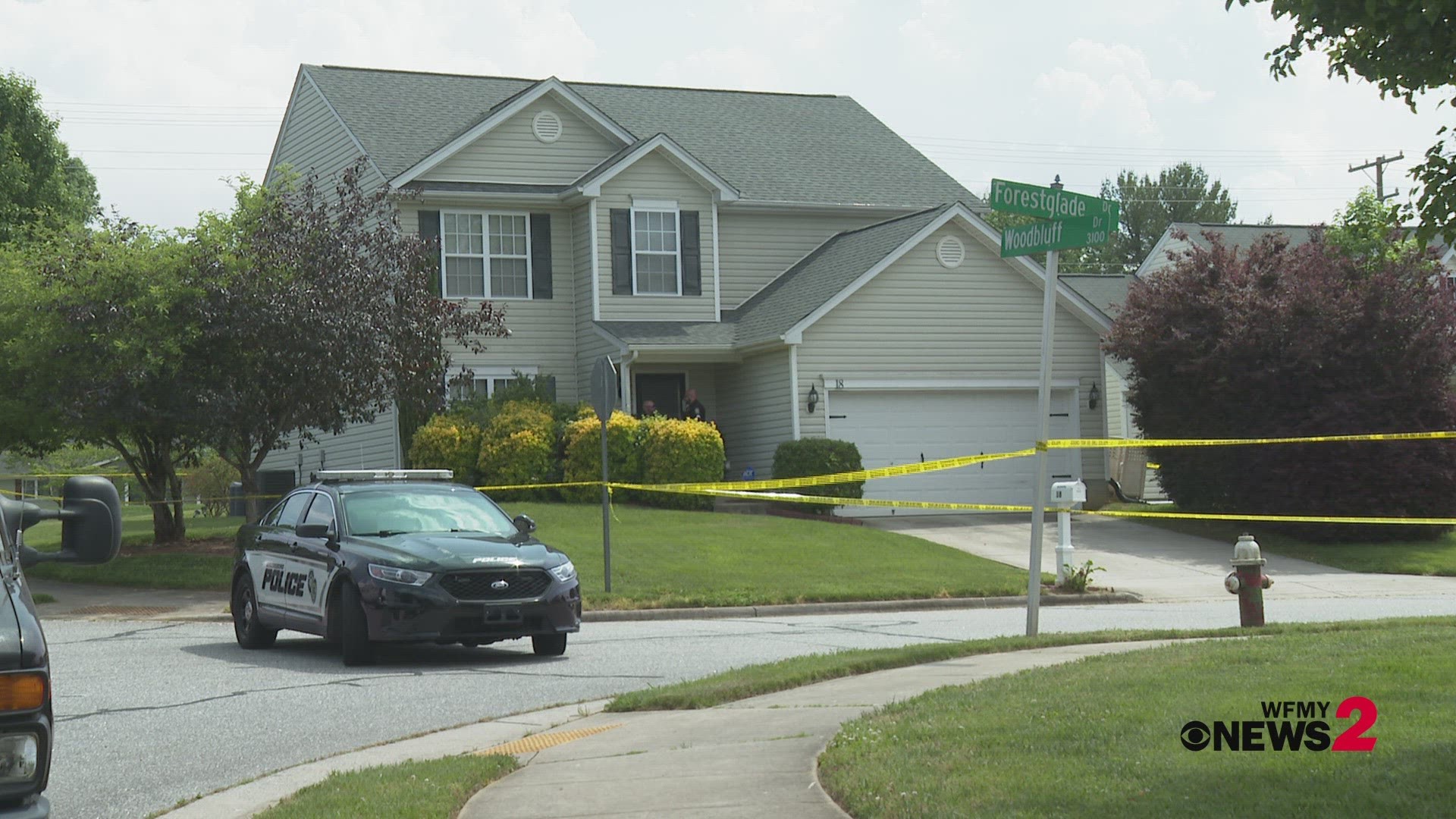 Greensboro police said they arrived at Forestglade Drive and found 33-year-old Kristen Coe Valdez suffering from injuries related to an assault.