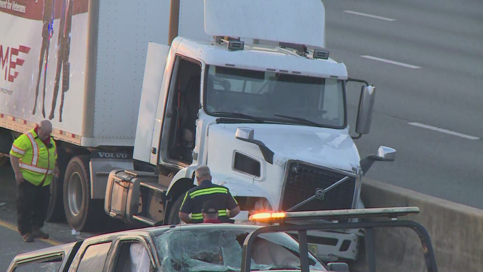 All lanes have reopened on I-40 W after truck fire in Winston-Salem.