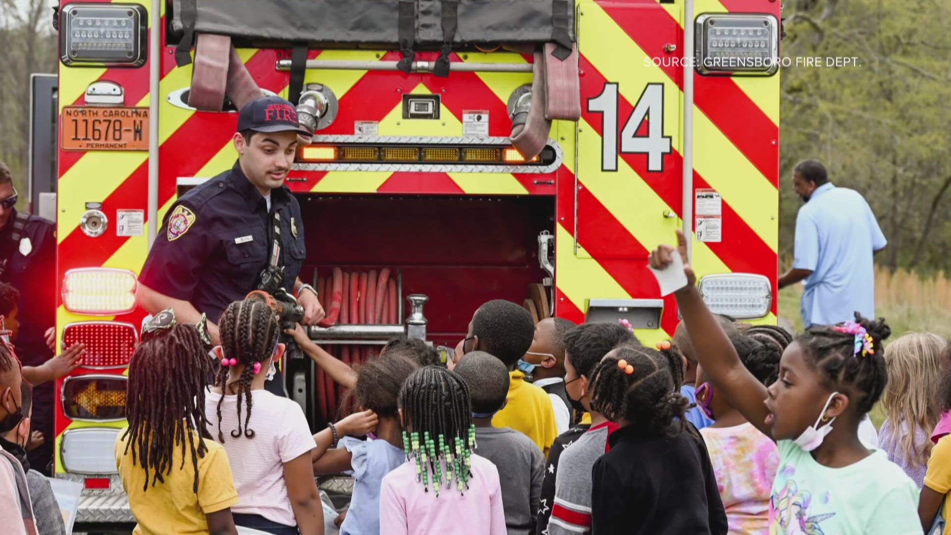 First responders in the Greensboro area typically buy comfort items for victims out of their own pockets.