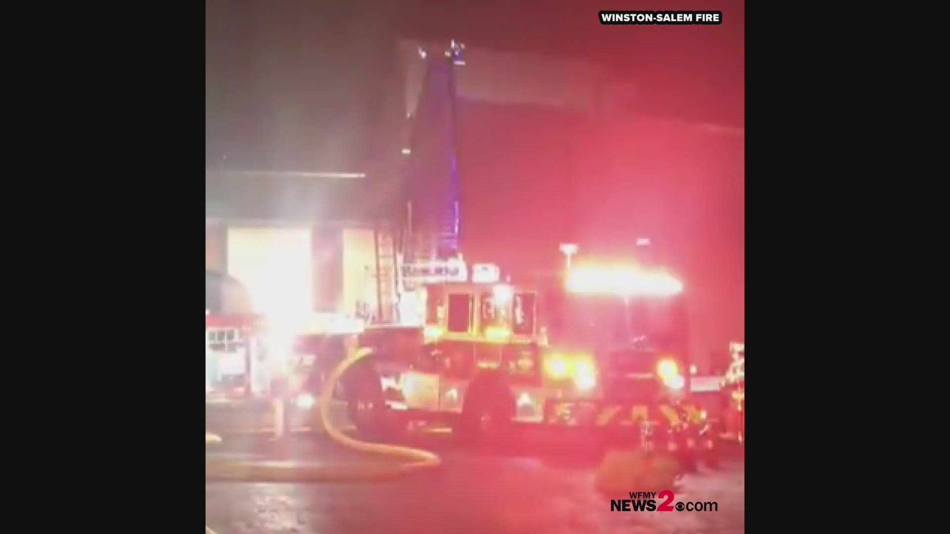 Fire officials say no one got hurt.