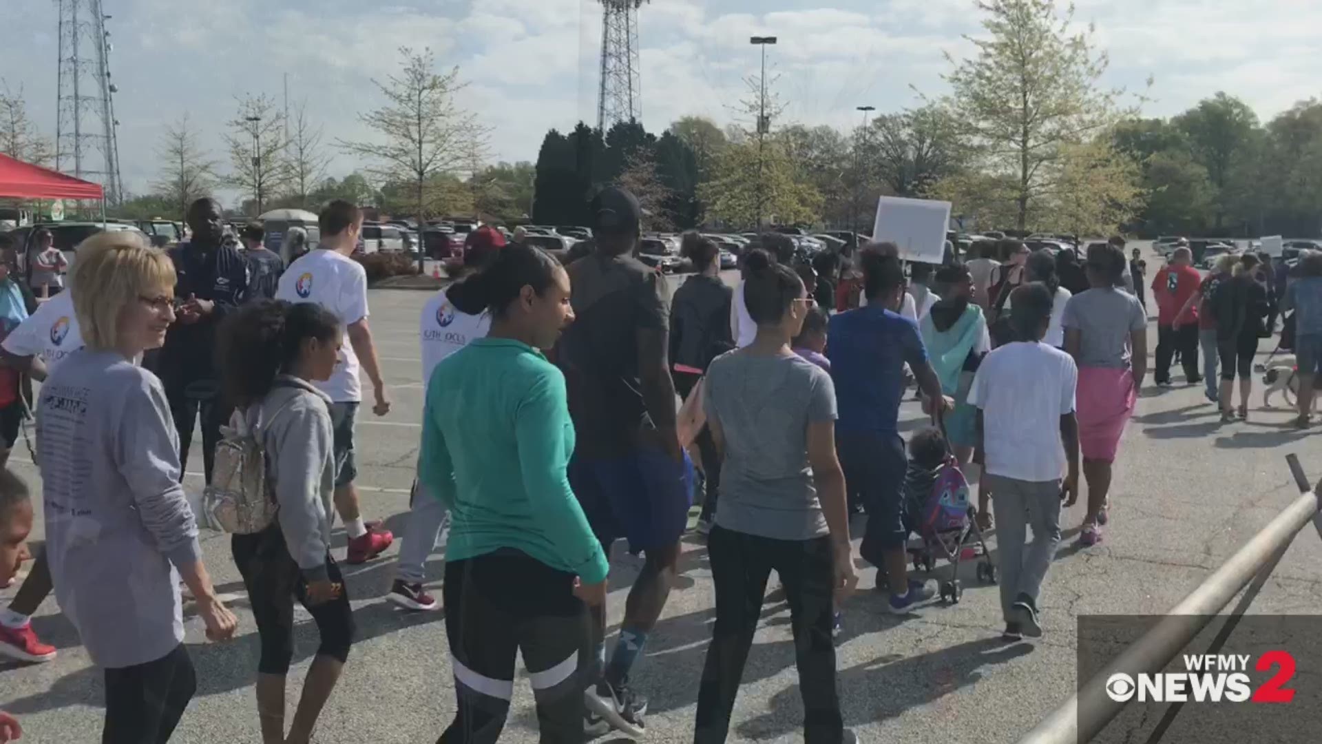 Saturday was a great day for the Human Race in Greensboro, which raises money for different charities each year.
