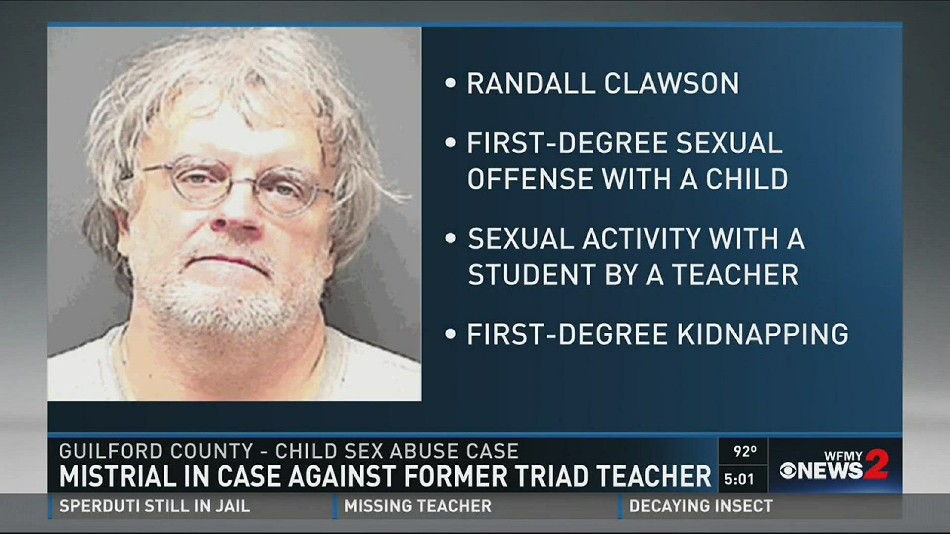 Former GCS Teacher Gets Mistrial In Sexual Assault Case
