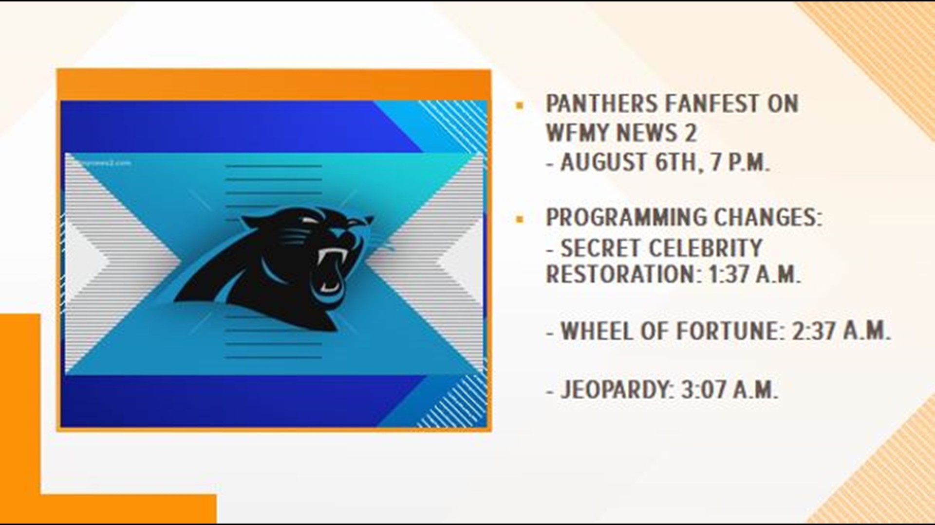 Carolina Panthers Fan Fest to start this Friday