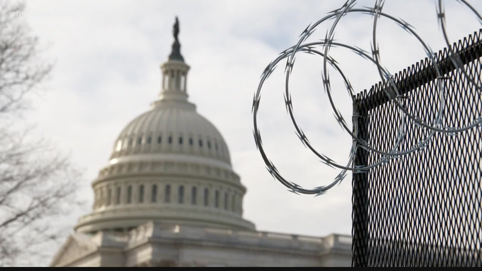 Thousands of national guardsmen will be in Washington DC. Because of the pandemic and heightened security, no one from the public is allowed in.