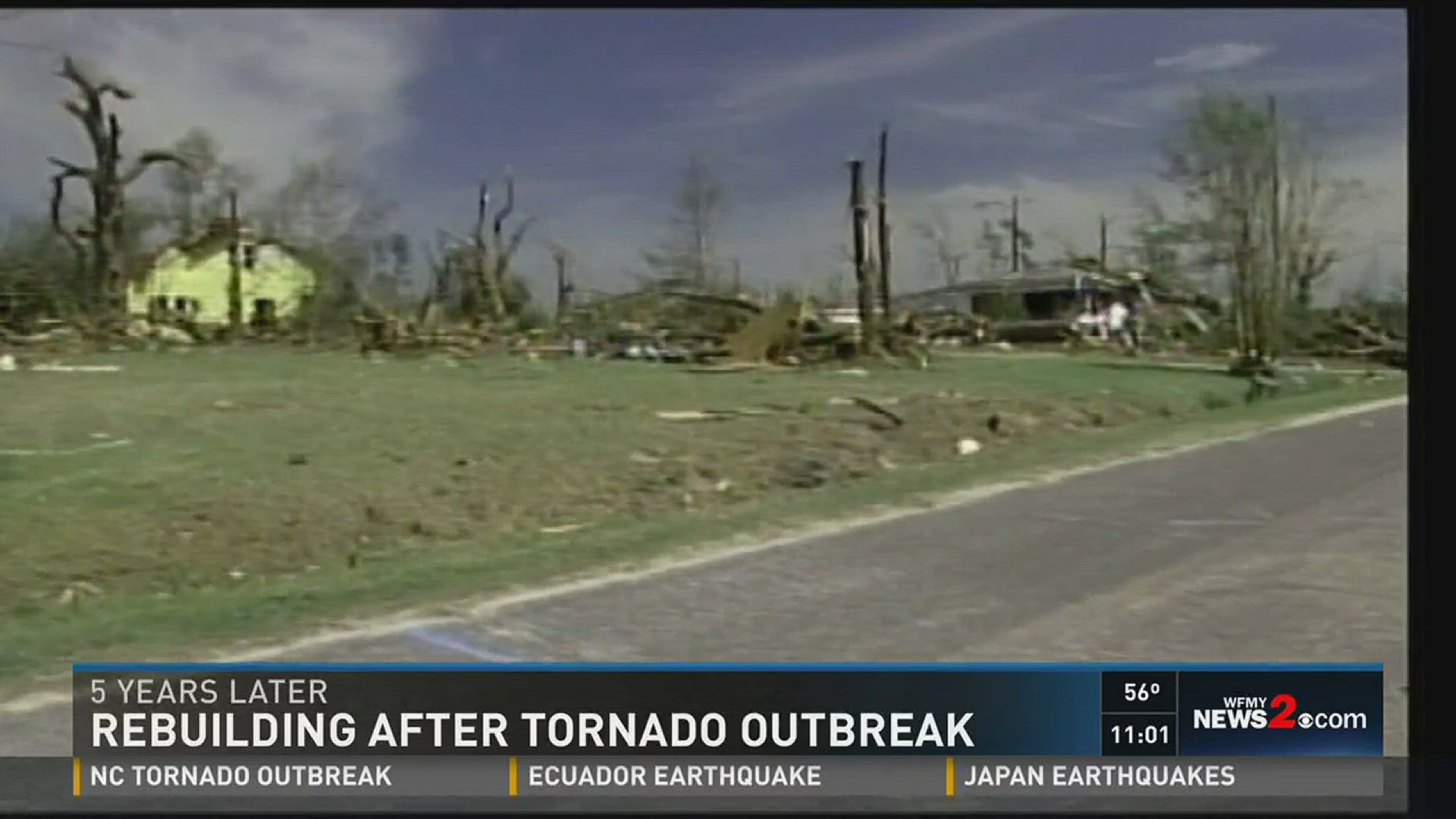 Woman Recovering From NC Tornado Outbreak