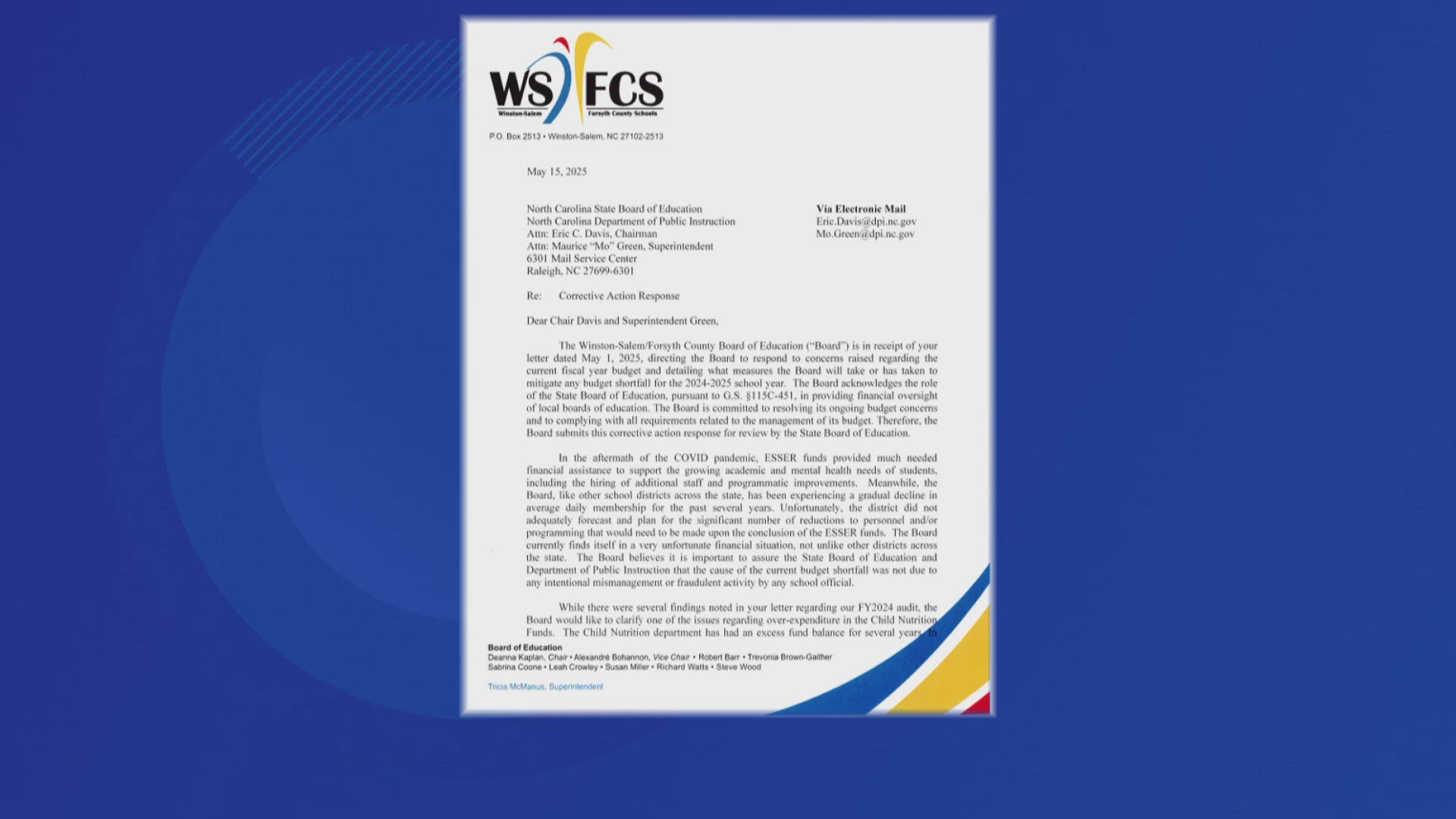 WS/FCS said it has taken steps to reduce costs, including implementing hiring freezes and cutting non-essential expenses.