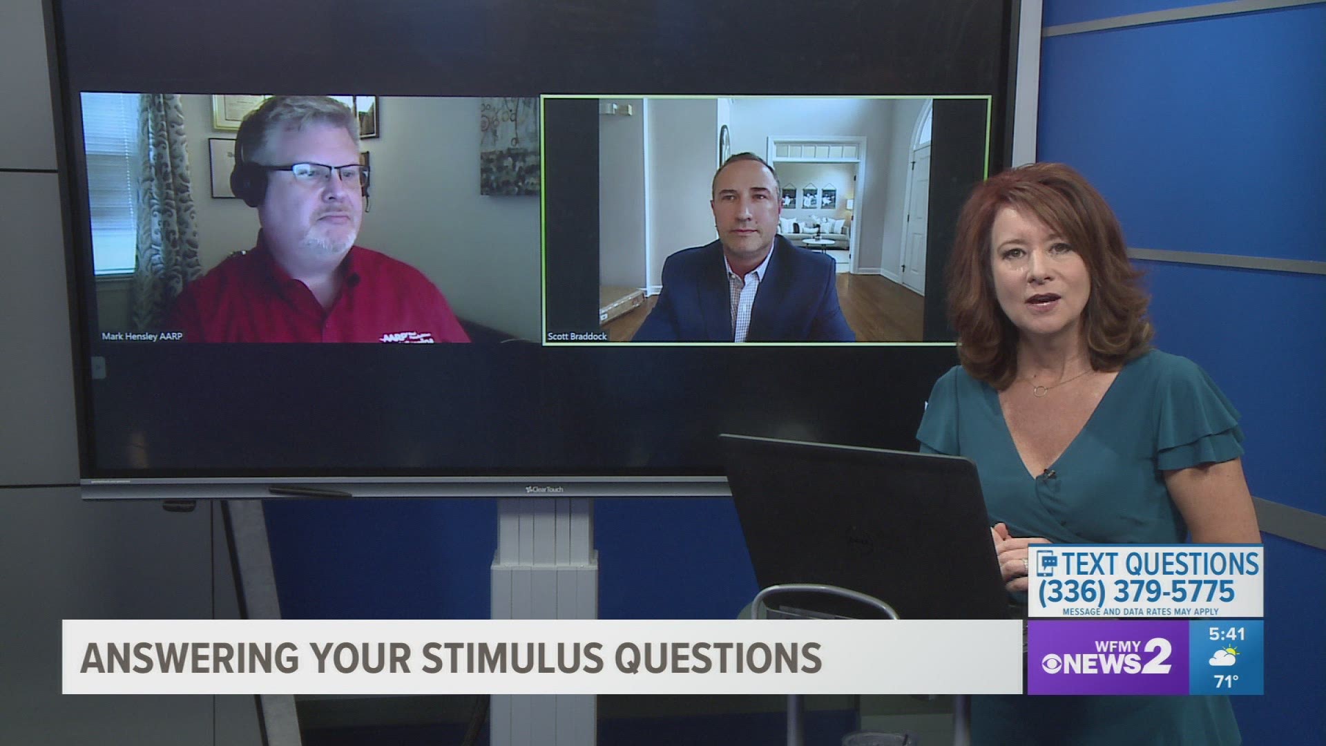 Mark Hensley is the Associate State Director for AARP NC Triad Region and Scott Braddock from Scott Braddock financial. They answer your stimulus and tax questions