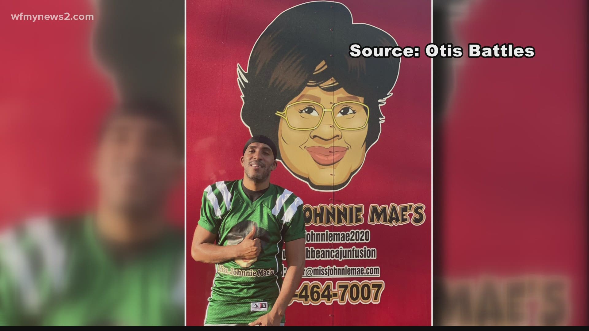 Miss Johnnie Mae's Food Truck made the 650 mile trip to Tampa for the big game, and it brought in some big business.