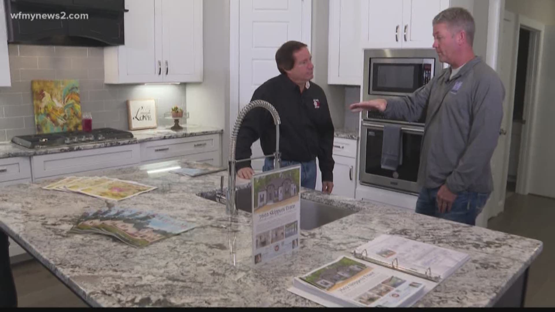 Tom Garcia shows you kitchen ideas to look for as you go on this year's Triad Parade of Homes.