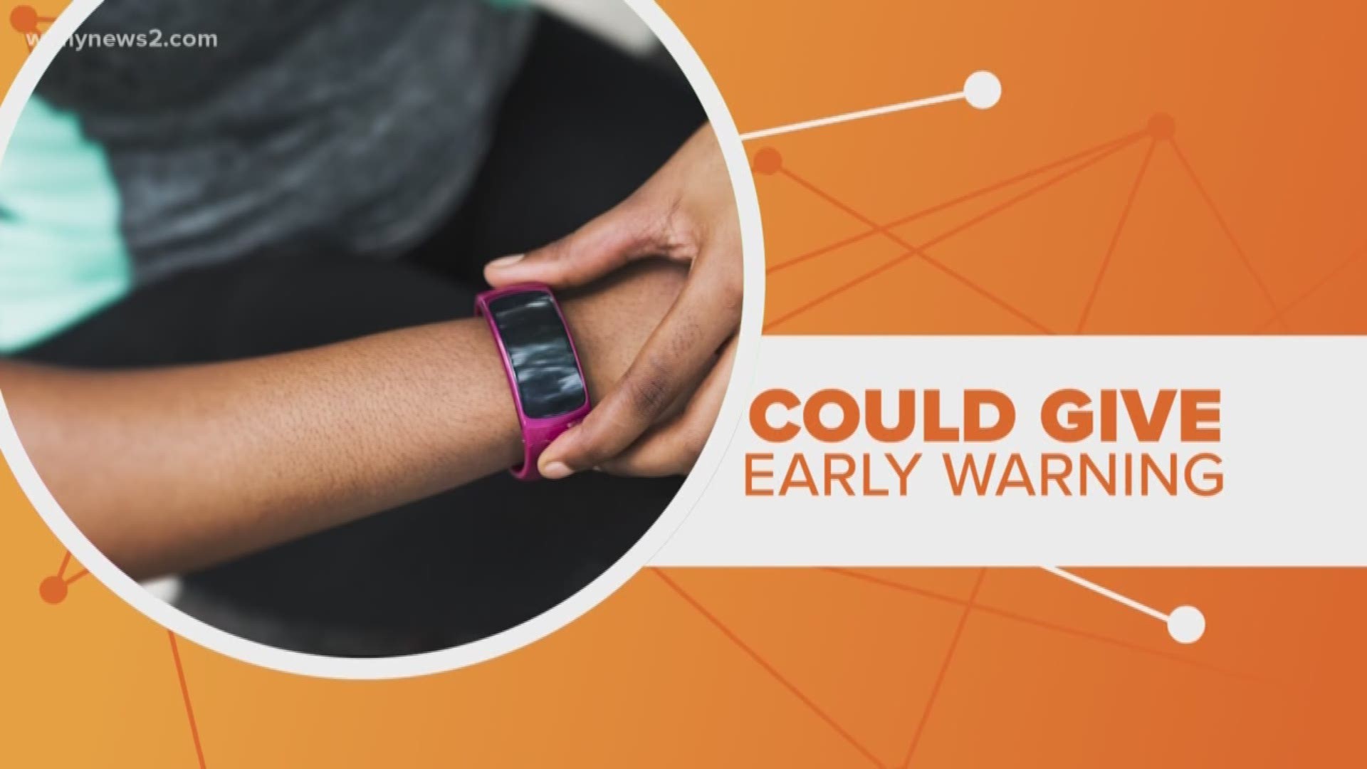 Scientists say there’s a small sign that you’re about to battle the flu and your Fitbit might pick up on it.