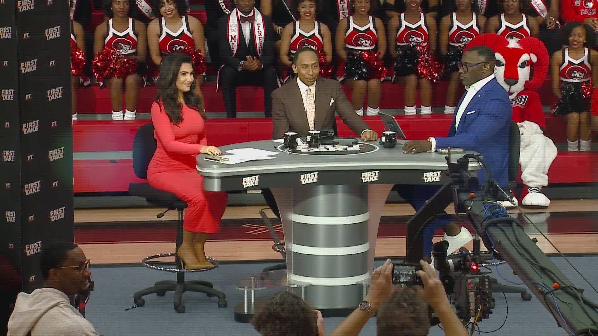 The show starring Winston-Salem State alum Stephen A. Smith, fmr. NFL athlete Shannon Sharpe and host Molly Qerim are touring HBCUs across the country.