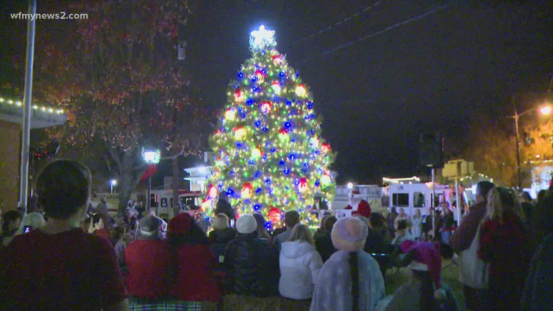 Elm City Nc Christmas Tree Lighting 2022 City Of Graham Holds Annual Christmas Tree Lighting | Wfmynews2.Com