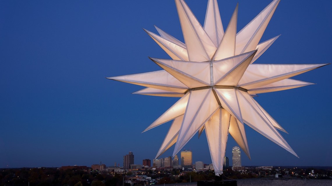 29th Annual Moravian star lighting in WinstonSalem