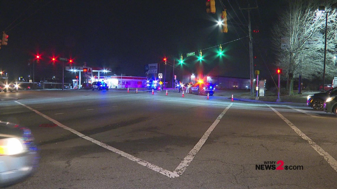 Wendover Avenue crash with injuries causes road closures in Greensboro