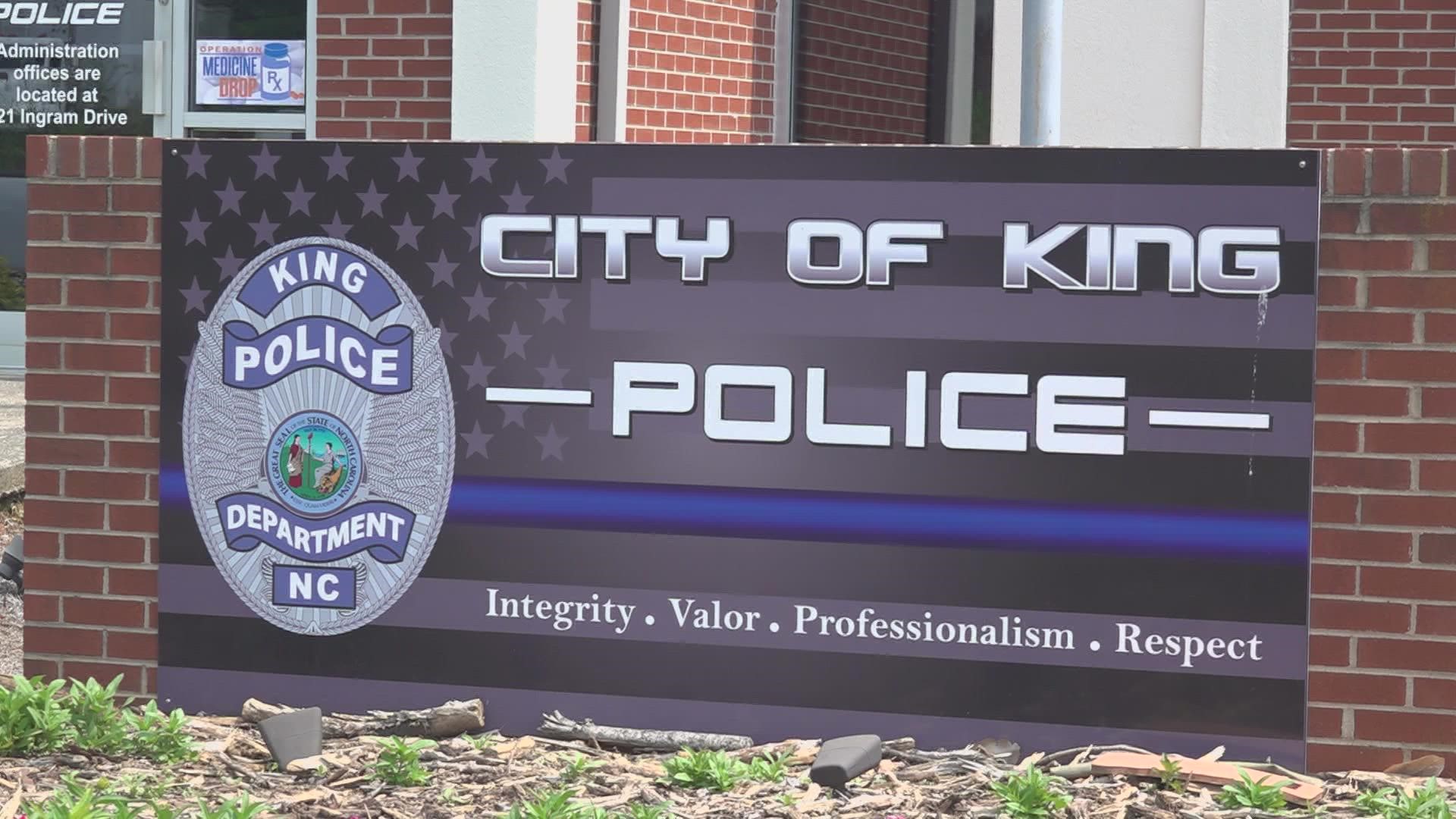 King police officer recovering after shot in the head during a traffic stop.