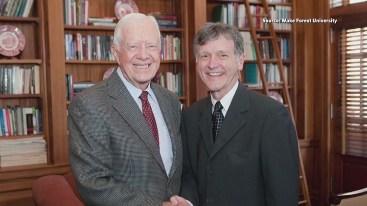 President Carter inspired Baptists during 2009 Wake Forest University visit