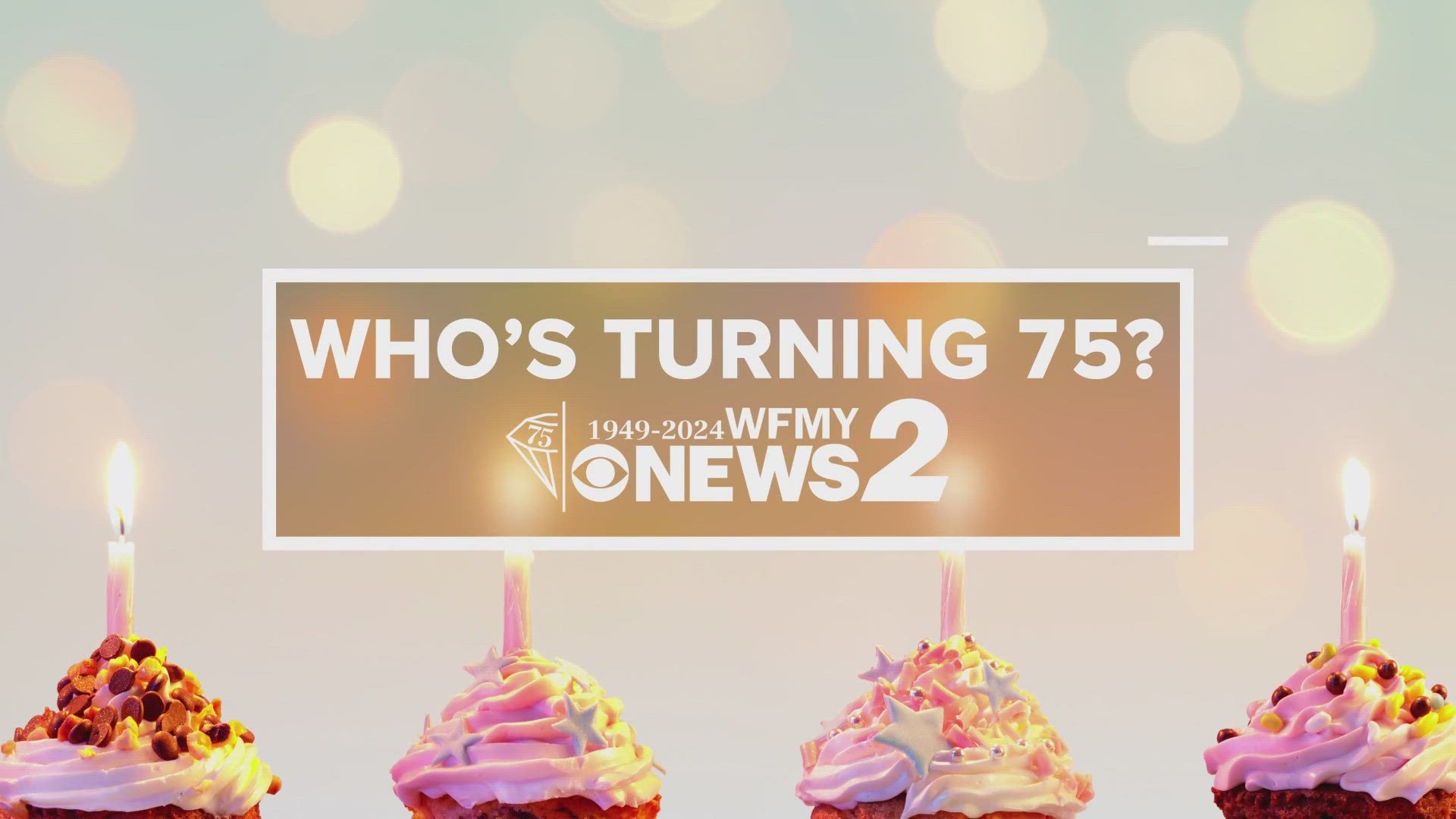 WFMY News 2 is turning 75 this year! To celebrate our birthday, we’re also celebrating 75th birthdays in the Triad!