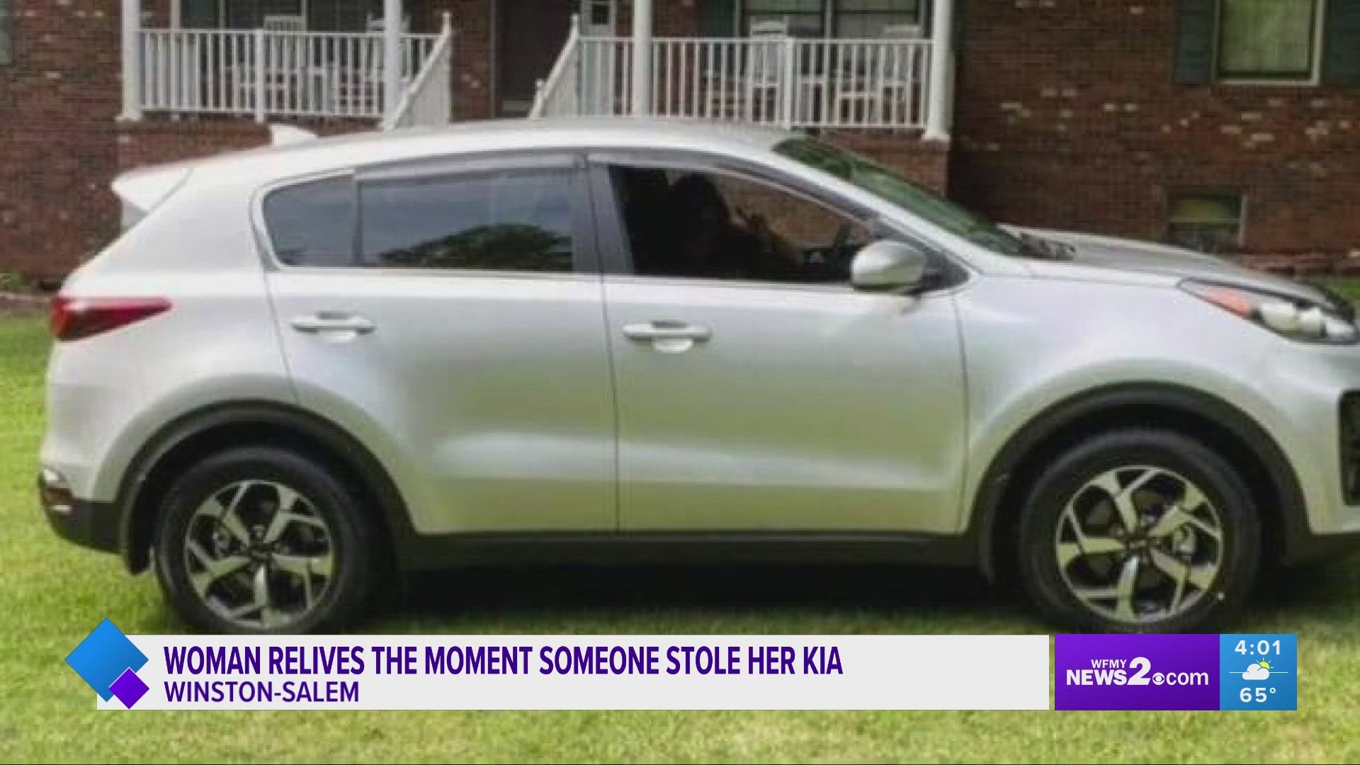 A Winston-Salem, NC woman knows all too well why it's important to have a steering wheel lock on your car.