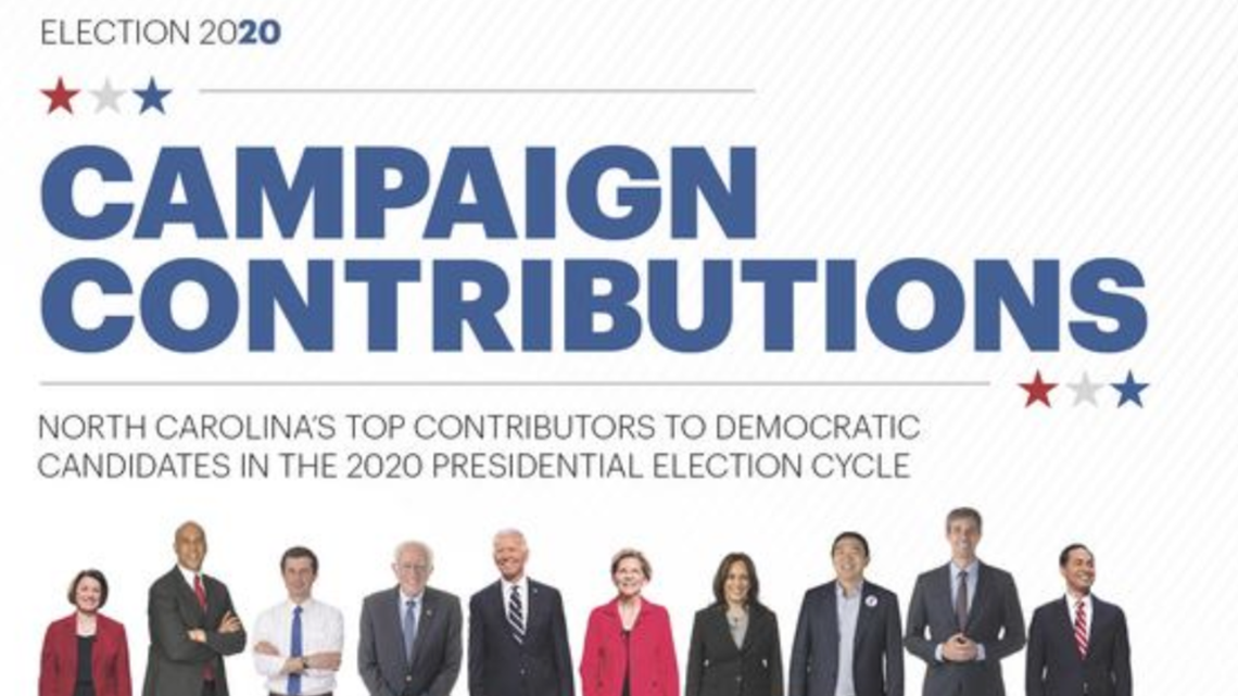 2020 campaign donations Where presidential candidates are raising the