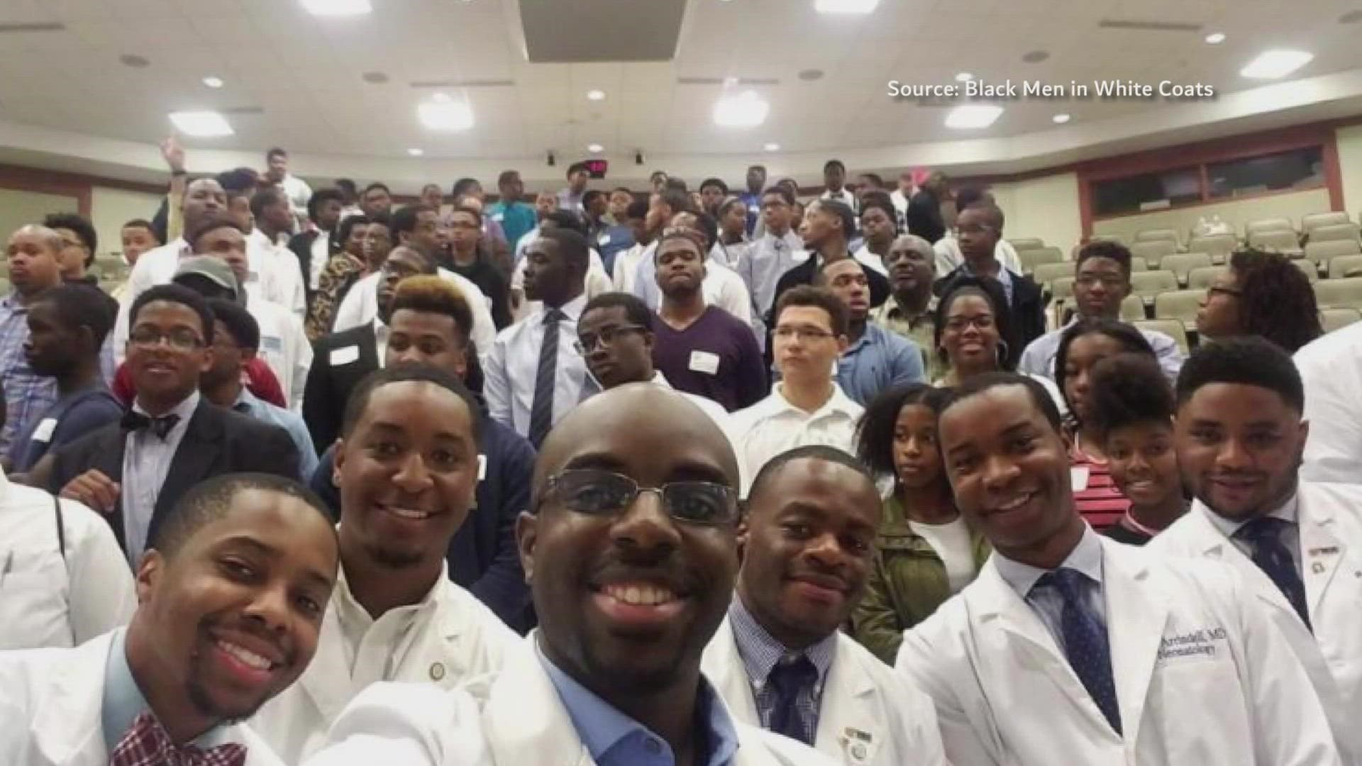 The Black Men In White Coats summit in Greensboro will introduce hundreds of minority students across the Triad to future careers in health care.