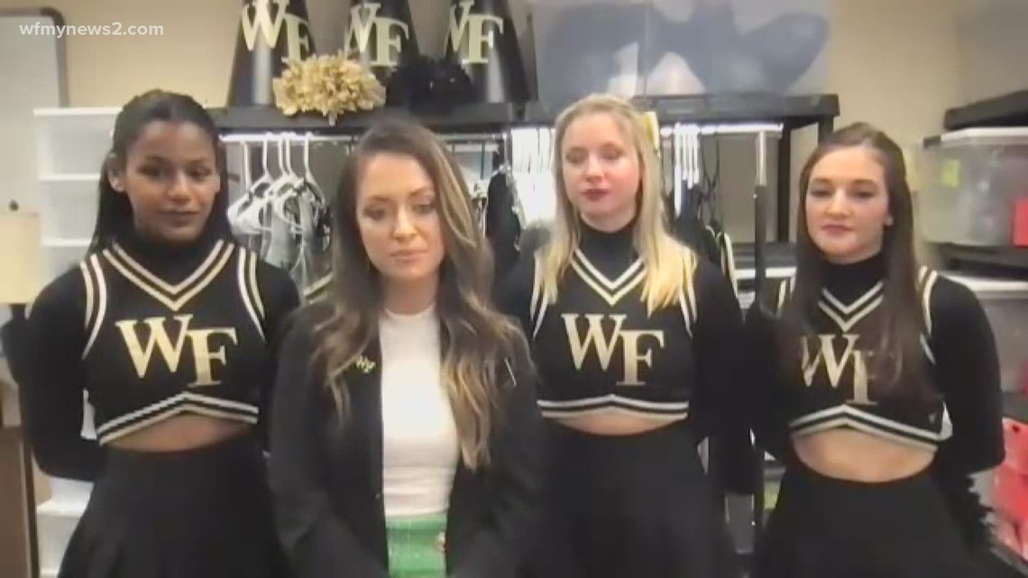 Wake Forest's cheer squad addresses concussions in the sport