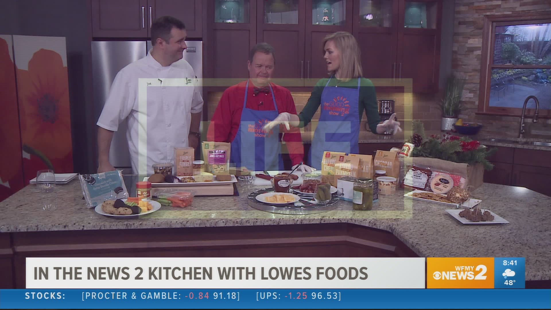 Chef Joe from Lowes Foods joins us in the News 2 Kitchen with New Year’s Eve dishes your party guest will love.