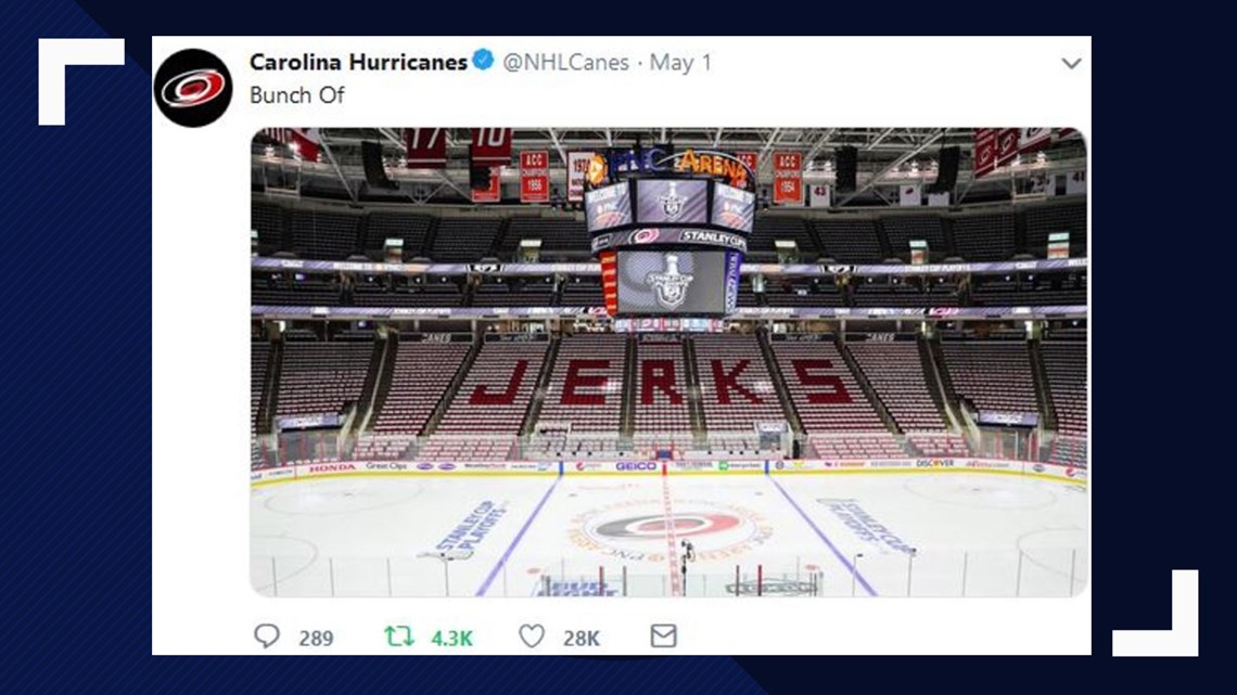 NHL: Carolina Hurricanes latest celebration is March Madness on ice