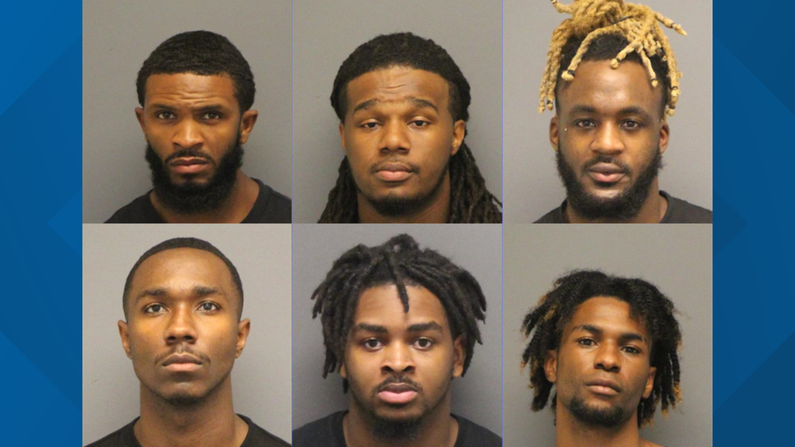 Six arrested for bringing guns to Greensboro protest