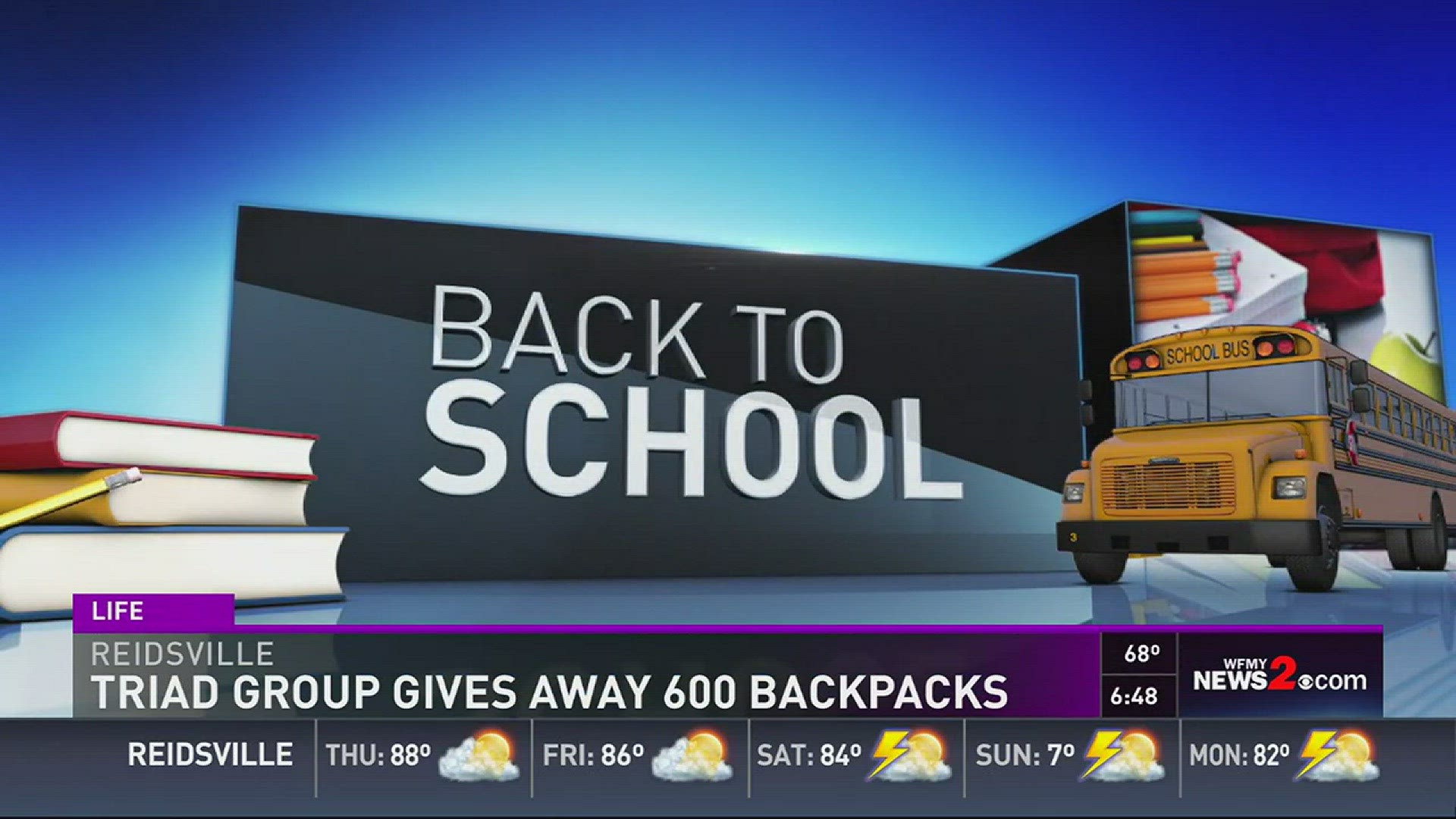 Triad Group Gives Away Free School Supplies