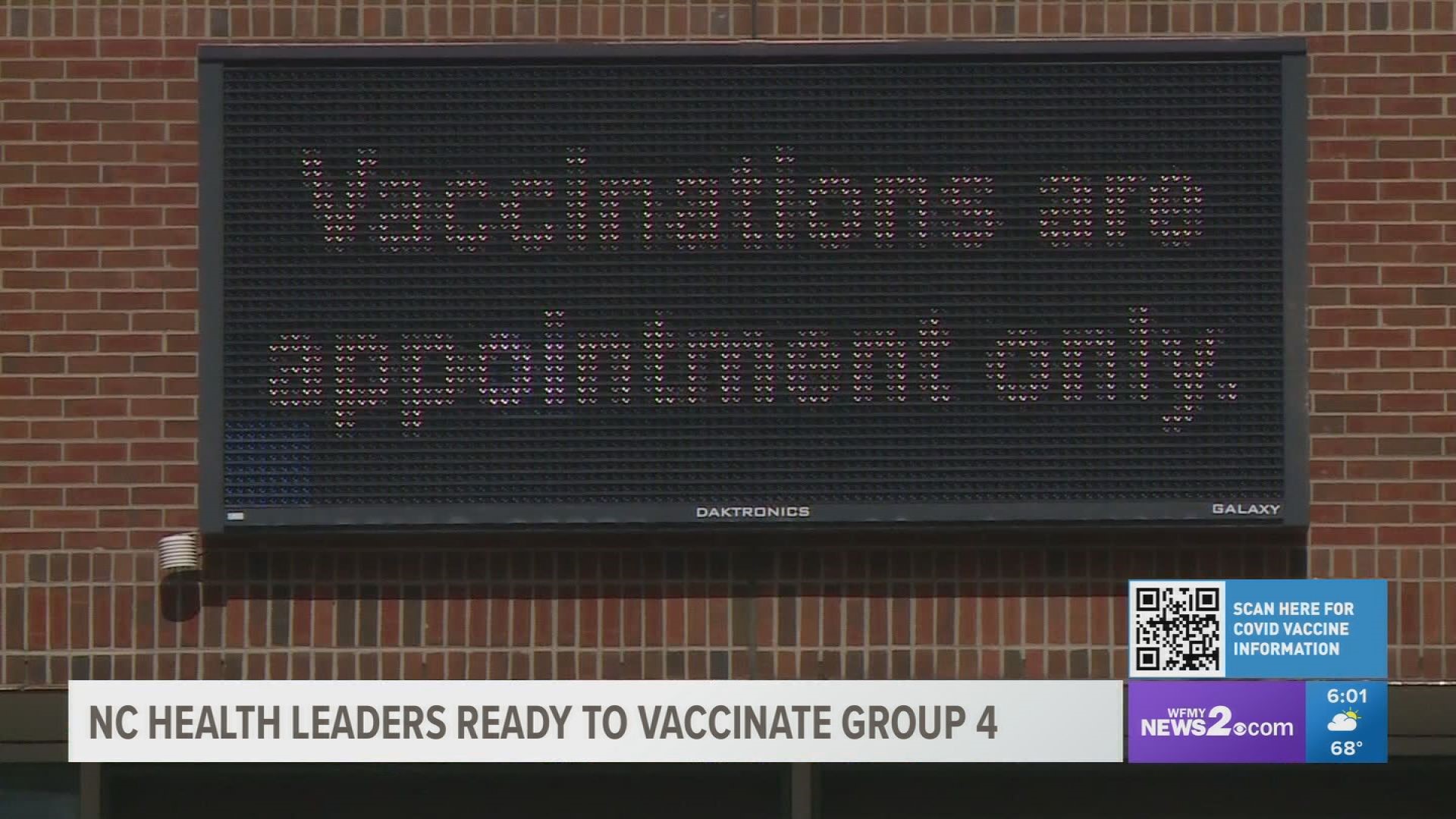 North Carolina will start vaccinating part of group 4 on March 17. Adults with health risks and those living in group settings will be included in that group.