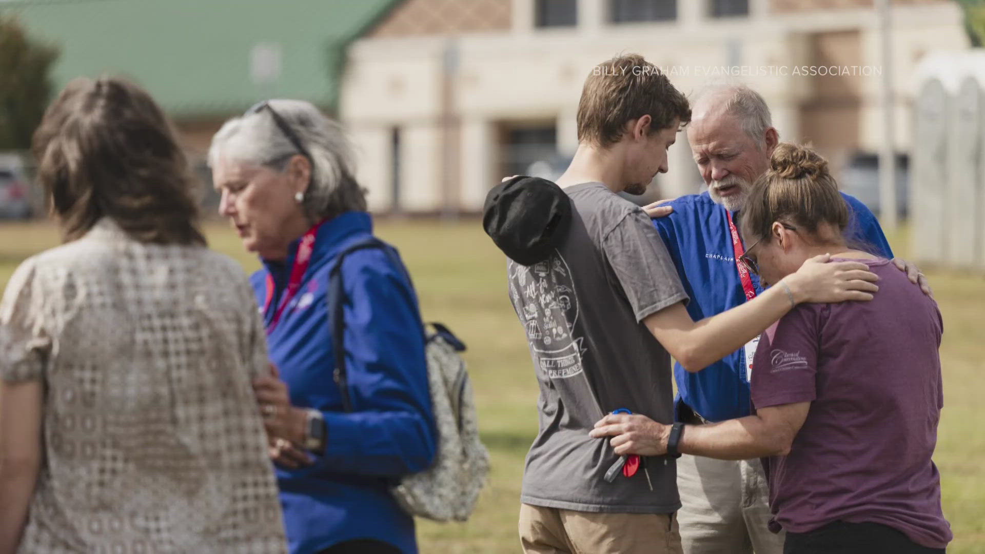 Al New is one of 11 chaplains part of the Billy Graham Rapid Response team. He has helped people cope with tragedies for two decades.