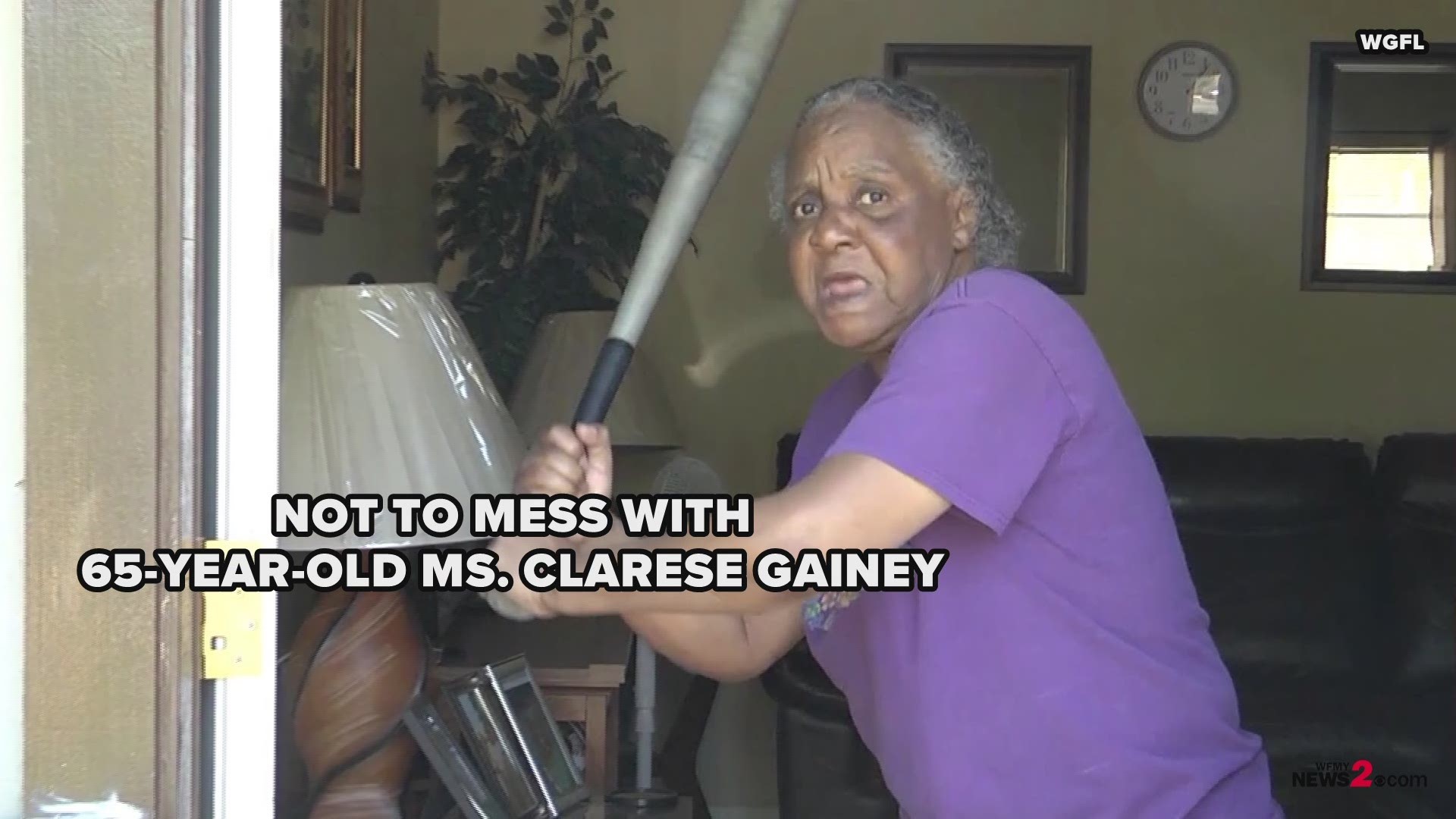 Don’t get it twisted cause grandma don’t play but she does  -- ‘Piyah!’ 65-year-old, Clarese Gainey took matters into her own hands when a man tried to break into her car. In fact, she grabbed a baseball bat and went to town on the 300 lb. man.