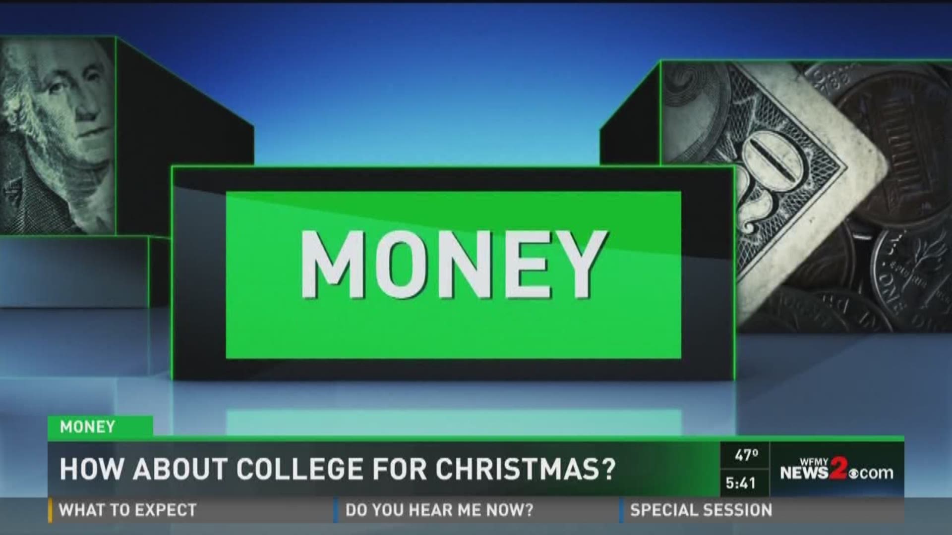 How About College For Christmas?