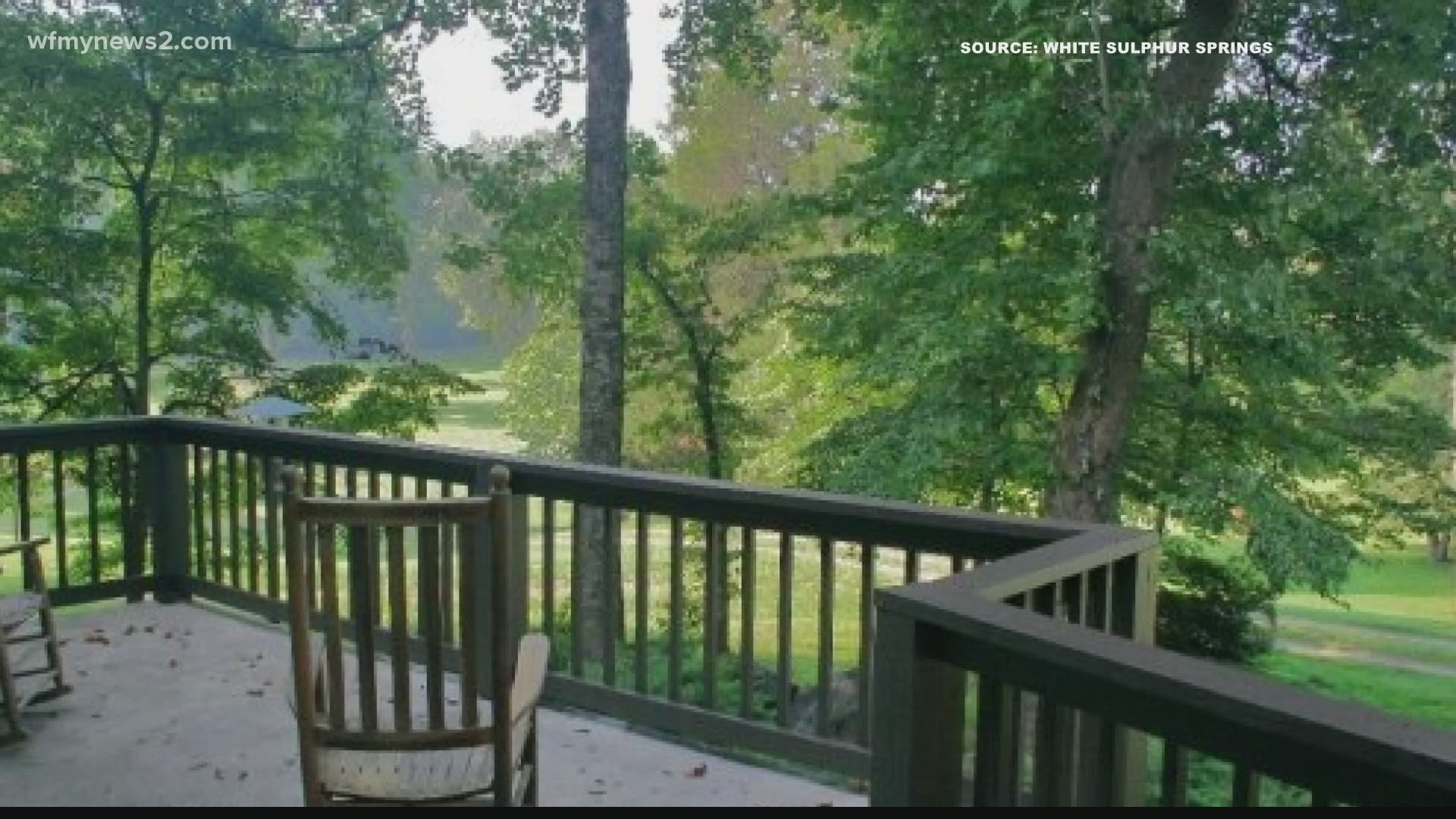More people are disconnecting and enjoying time away at White Sulphur Springs in Mount Airy.