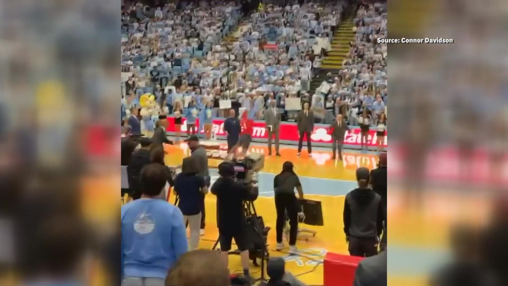 Javon Comer, from Thomasville, said he just had a feeling he would make the shot. He did just that during the UNC-Duke game while ESPN’s College Gameday was there!